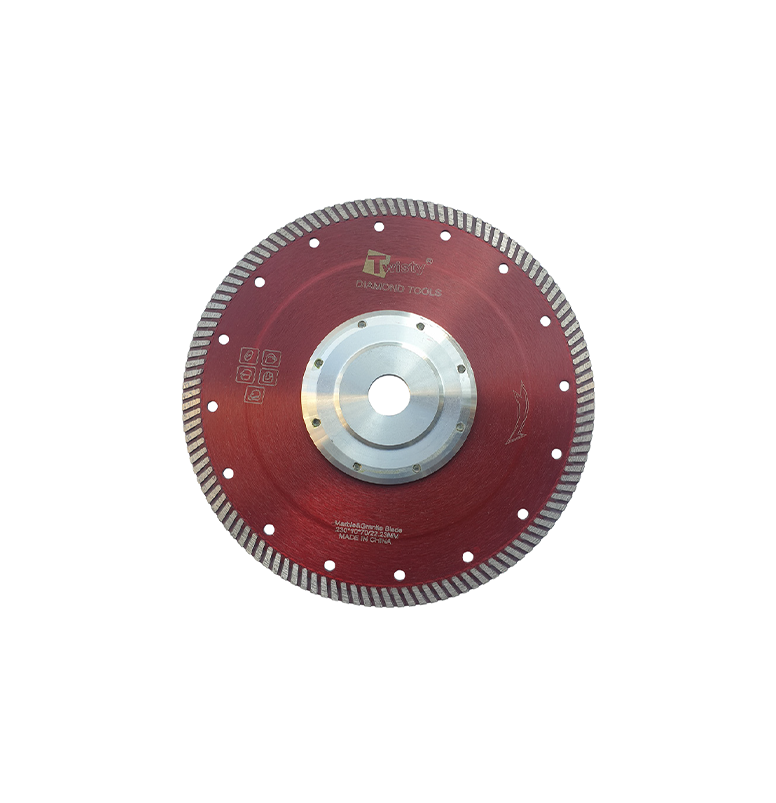 Twisty Red High Hardness Blade + Flange