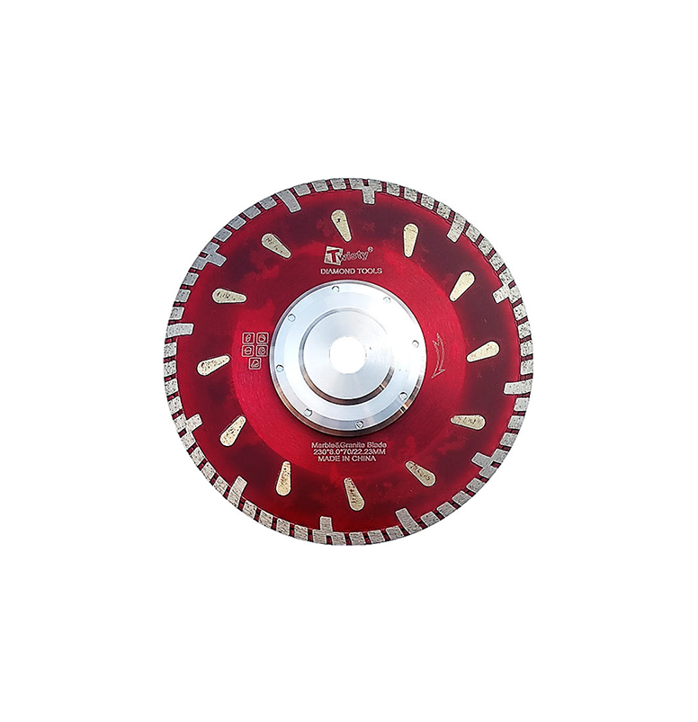 Twisty Long Tear Dark Red Blade + Flange