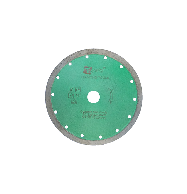 Twisty Green Ceramic Blade