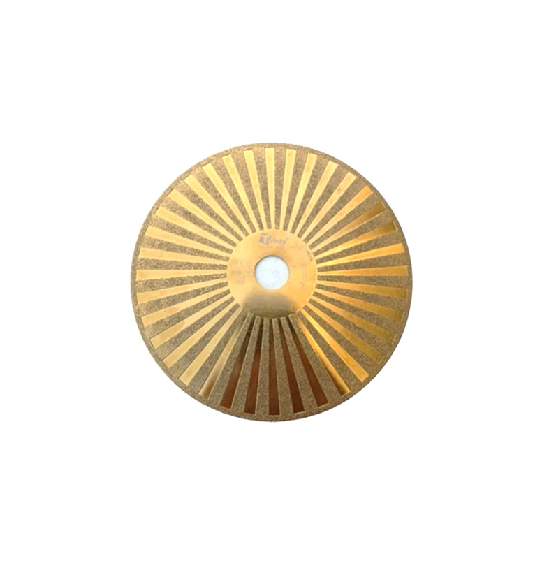 Twisty Electroplated Single-Faced Blade