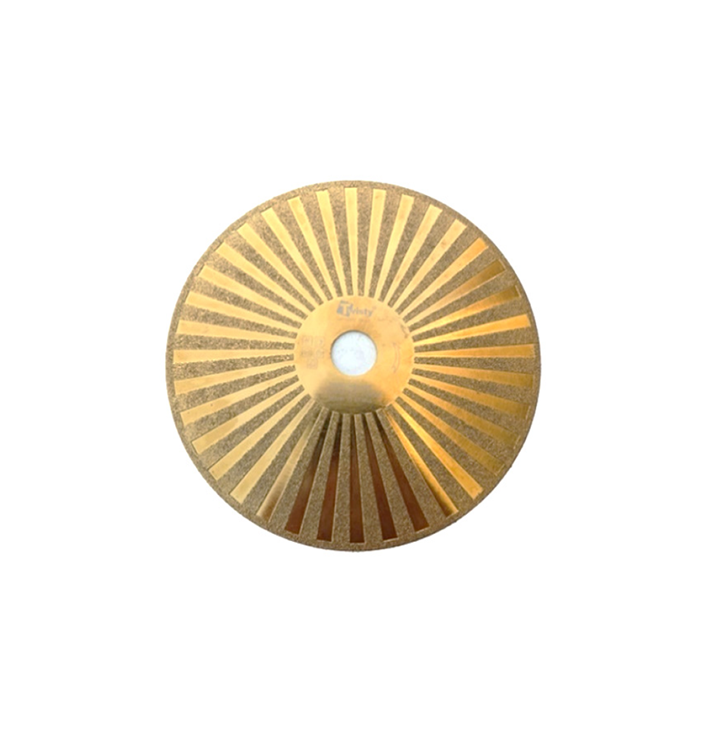 Twisty Electroplated Double-Faced Blade