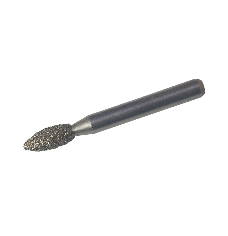 High-Quality Vacuum Brazed Olive-Shaped Short Diamond Point