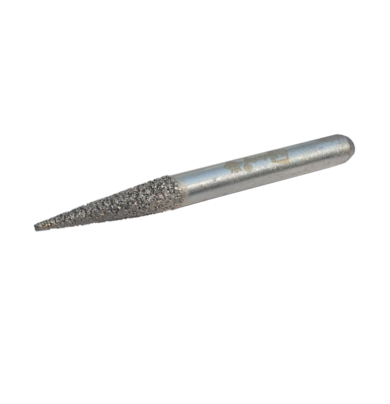 High-Quality Vacuum Brazed Long Pointed Cone Diamond Point