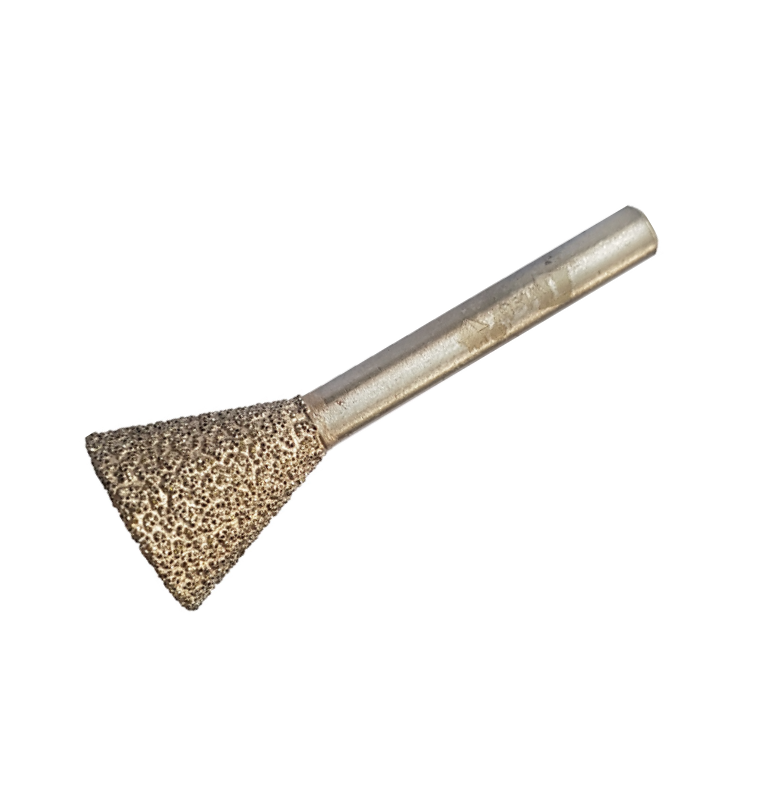 High-Quality Vacuum Brazed Tall Pyramid Diamond Point