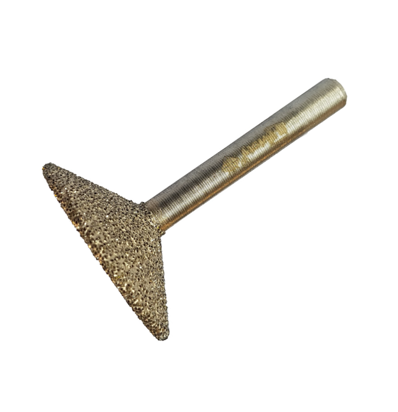High-Quality Vacuum Brazed Conical Pyramid Diamond Point