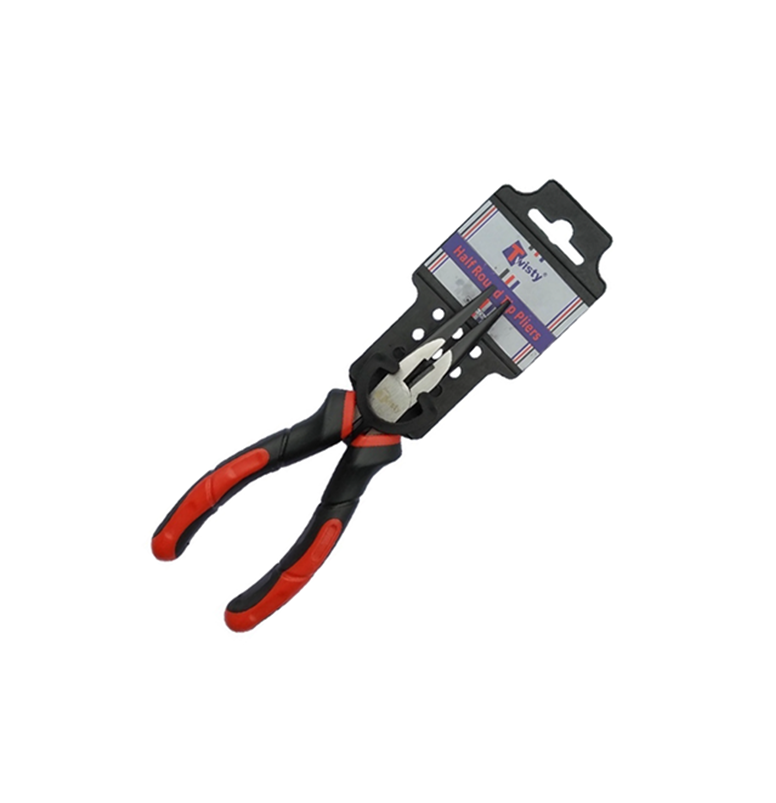 Twisty Black Half Round Tip Plier