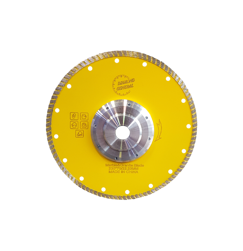 Diamond General Turbo Yellow Blade + Flange