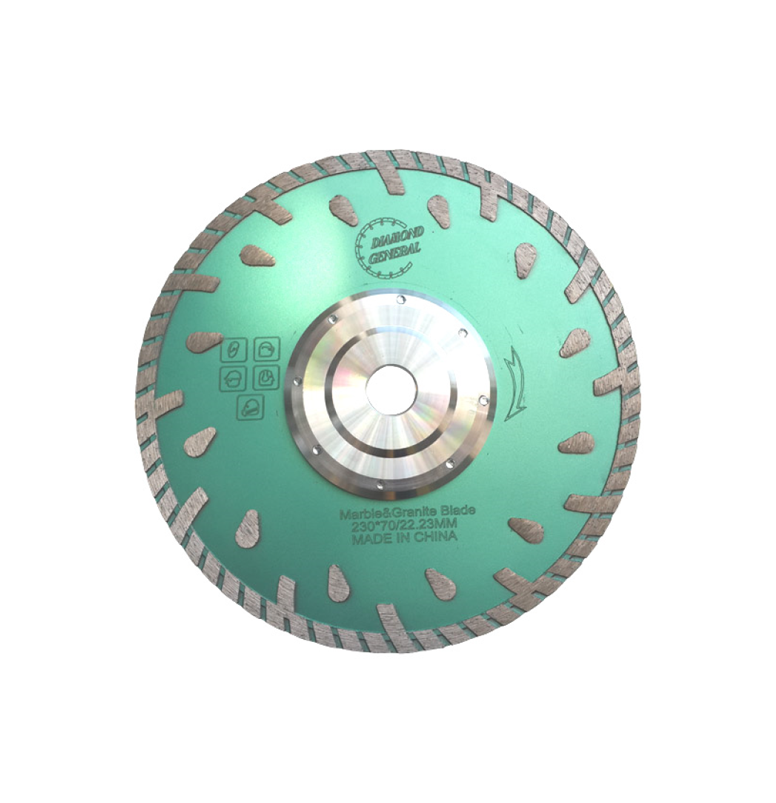 Diamond General Green Blade + Flange