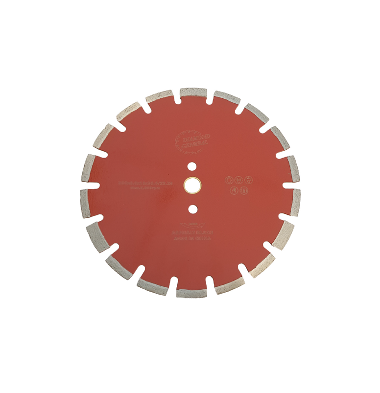 Big Sized Diamond General Red Asphalt Blade