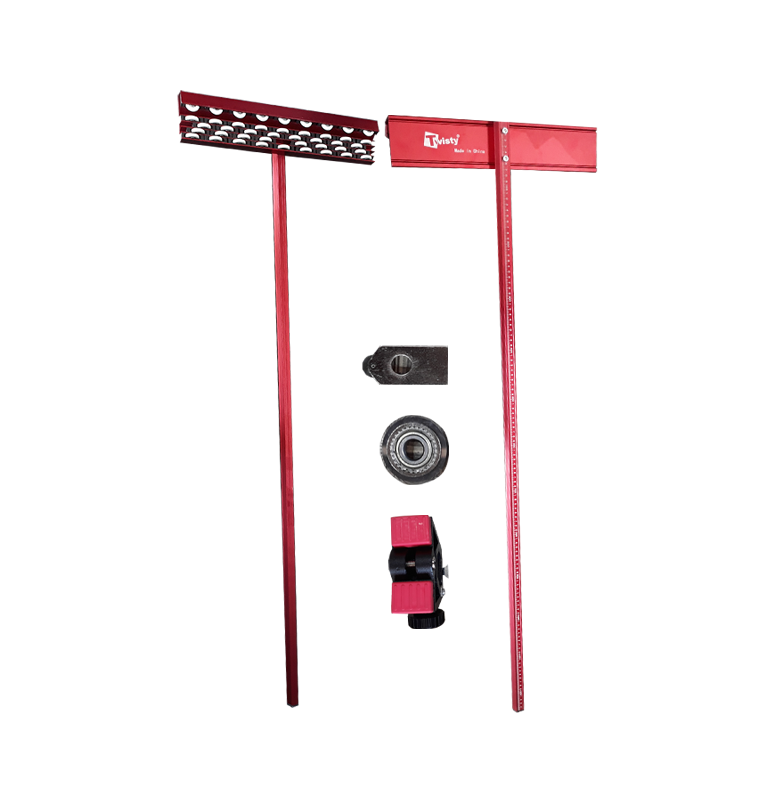 Red Aluminum Tile Cutter With Wheels