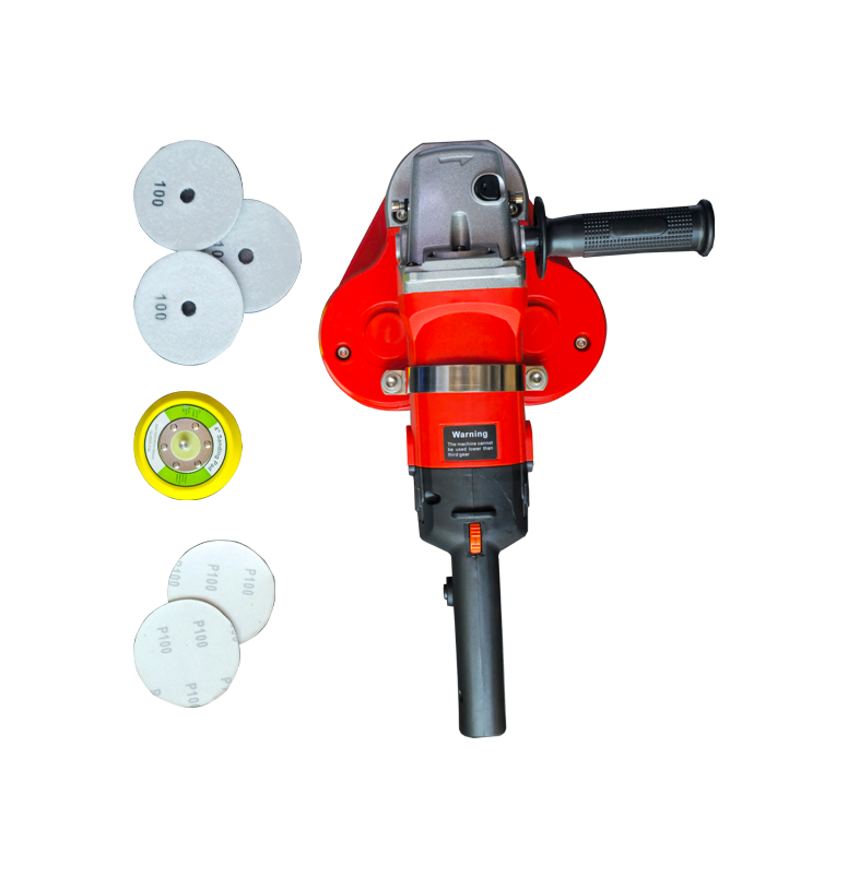 3 Head Handheld Electric Grinder And Polisher